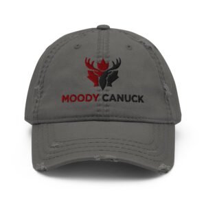 Moody Canuck Distressed Dad Hat